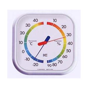 温度計 湿度計 温度湿度計 アナログ温湿度計 スクエア130 壁掛 サーモ430 〒郵送可￥320