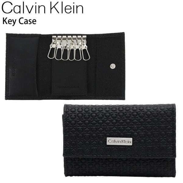 (14) カルバンクライン 6連キーケース 31CK170001 ブラック Calvin Klein...