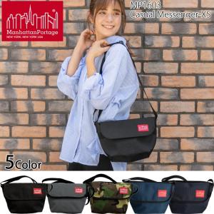 マンハッタンポーテージ Manhattan Portage mp1603 メッセンジャーバッグ 斜め掛け Casual Messenger-XS  BAG 送料無料｜imaure