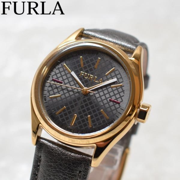 FURLA フルラ 腕時計 時計（31）レディース R4251101501 BK EVAゴールド グ...