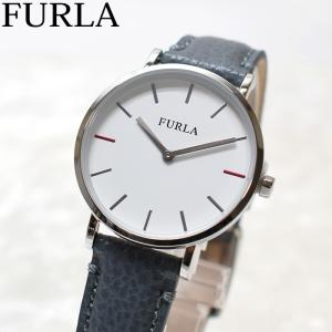 FURLA フルラ 腕時計 時計（44）レディース  R4251108507  GIADA ジャーダ クオーツ 腕時計 レザーベルト 日常生活防水 ブルーグレー レディース
