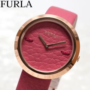 FURLA フルラ 腕時計 時計（58）R4251110503レディース  FURLA MY PIPER ピンク革ベルト｜imaure