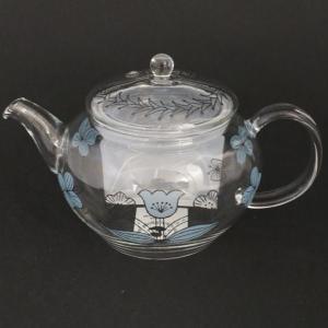 煎茶器 すすり茶器 京焼き 山水又は四君子 5客セット 北村和煌作