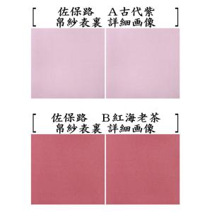 茶道具 帛紗 佐保路カラー 正絹 無地 カラー...の詳細画像2