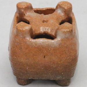 茶道具 蓋置 竹蓋置一双 染竹 小林太玄付 影林宗篤作 茶道 : 茶道具