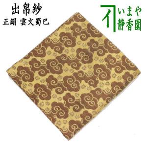 茶道具 袱紗 正絹 裏千家 淡々斎宗匠お好み写し 紹巴 祥寿緞子