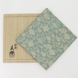 茶道具 古帛紗 唐物帛紗 紹巴織り 正絹 黒船裂写紹巴 土田友湖作 茶道具 古帛紗 唐物帛紗 紹巴織り 正絹 黒船裂写紹巴 土田友湖作