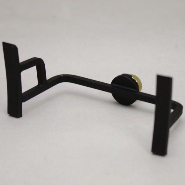 茶道具 部品 扇子掛 杉垂發用扇子掛金具 黒 扇子掛け 茶道