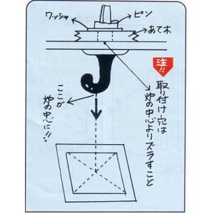 茶道具 茶室用の釘 釜蛭釘 蛭釘 栓差し 広間...の詳細画像2