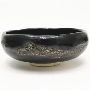 茶道具 抹茶茶碗 黒楽茶碗 川崎和楽作 茶道 : 茶道具いまや静香園