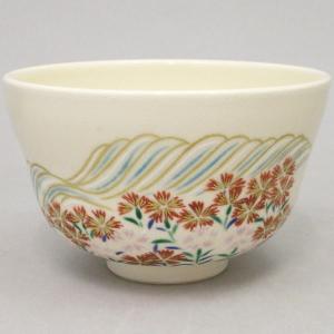 茶道具 抹茶茶碗 百合 笹百合 水無月窯 茶道 : 茶道具いまや静香園