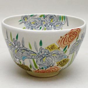 茶道具 抹茶茶碗 慶祝 赤絵 鳳凰紋 西村徳泉作 4代 紫翠窯 茶道 茶道具 抹茶茶碗 慶祝 赤絵 鳳凰紋 西村徳泉作 4代 紫翠窯 茶道