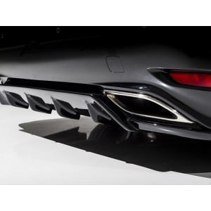 レクサスLS 40系3型 純VIP エアロ専用ループマフラー エイムゲイン