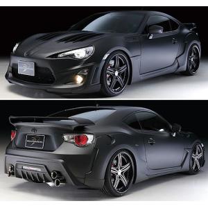 ユーラス フロント、リア、サイド エアロ3点セット zn6 zc6用 ユーラス URAS トヨタ 86 ZN6 前期 張出 エアロ3点セット