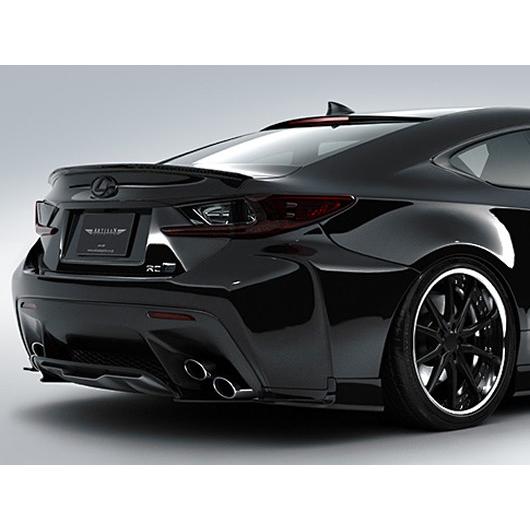 レクサスRCF C10系 【FRP】 スポーツライン ブラックレーベル リアディフューザー3P アー...