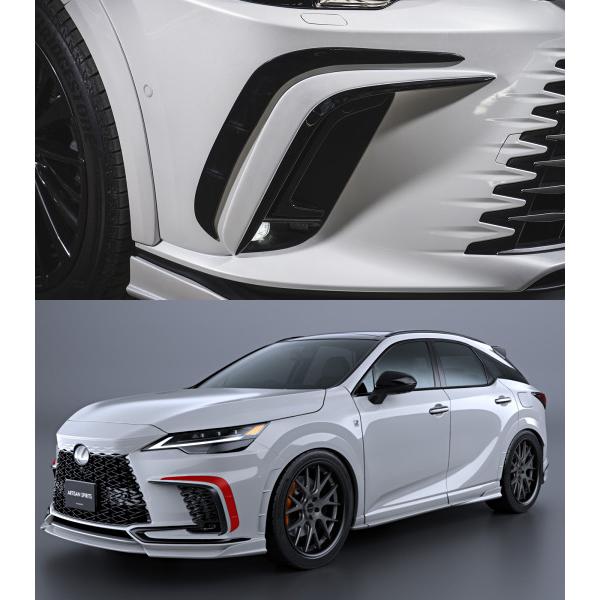 レクサスRX　500h/450h+/350　スポーツライン ブラックレーベル【FRP】 フロントエク...