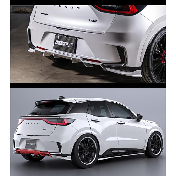 レクサスLBX　MAYH10/GAYA16　スポーツライン ブラックレーベル　リアセンターディフュー...