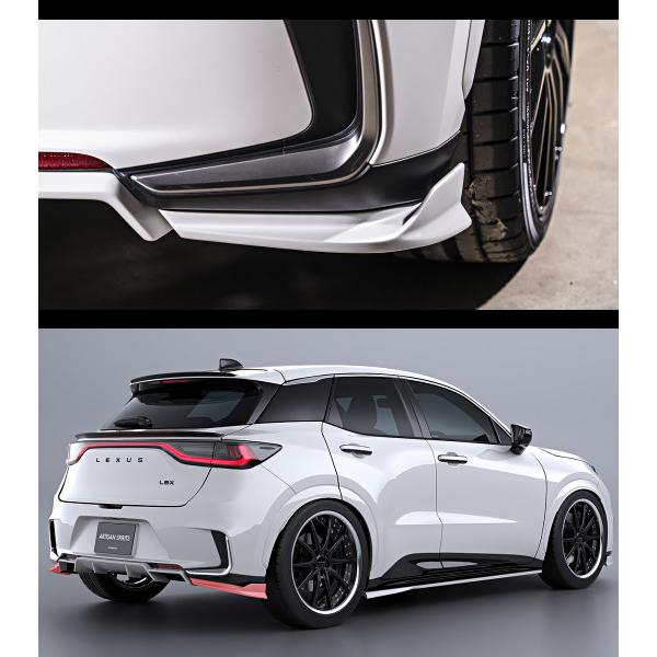 レクサスLBX　MAYH10/GAYA16　スポーツライン ブラックレーベル　リアサイドディフューザ...