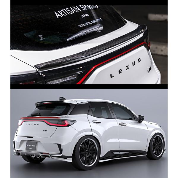 レクサスLBX　MAYH10/GAYA16　スポーツライン ブラックレーベル　リアゲートスポイラー【...