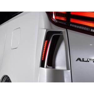 30アルファード後期 モデリスタヘッドライトガーニッシュ スモーク