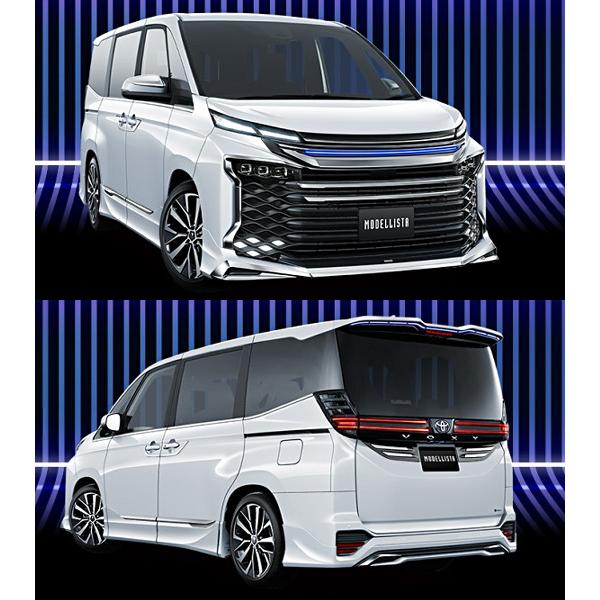 ヴォクシー90系　Sharp × VALOUR（シャープ×ヴァラー）【未塗装】　エアロパーツセットA...