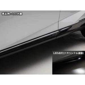 レクサスNX　Z10系　LXサイドマッドガード(LED内蔵)　塗装済　LXモード｜imcshop