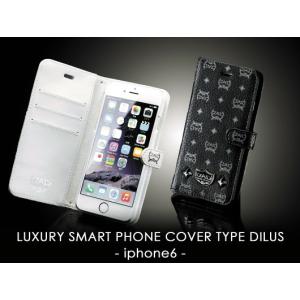 ラグジュアリー スマートフォンカバー タイプ ディルス iPhone6/6Plus【HA301/302】 ギャルソン｜imcshop