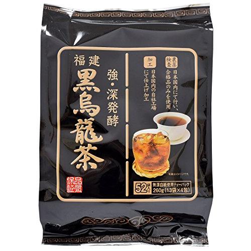 日薬 福建黒烏龍茶ティーバック52P 3袋