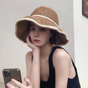 帽子 レディース 麦わら帽子 プレゼント春 夏...の詳細画像1