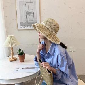 帽子 レディース 麦わら帽子 プレゼント春 夏...の詳細画像3