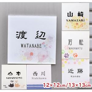 表札 ポスト マンション 戸建 カラー カラフル アクリル