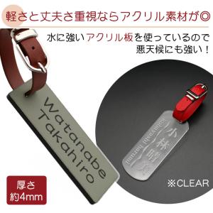 ゴルフ ネームプレート メール便発送 名入れ ...の詳細画像2