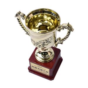 トロフィー 優勝カップ 文字彫刻無料 紅白リボ...の詳細画像3