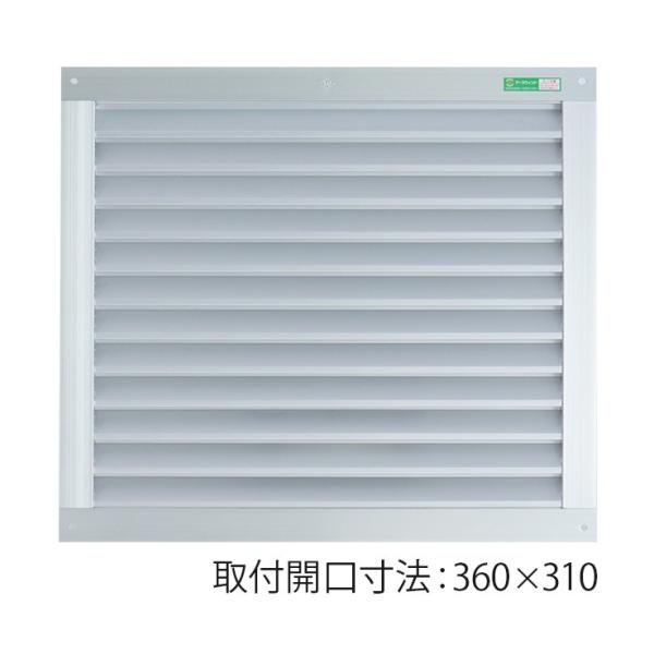 アースウィンド　アルミガラリ　水切無し　ETHAL-3530　角型換気口