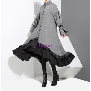 モード系 アシンメトリー ワンピースの商品一覧 通販 Yahoo ショッピング