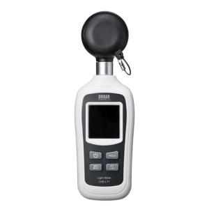 サンワサプライ 小型サイズで携帯性に優れた、気温測定機能付きのデジタル照度計