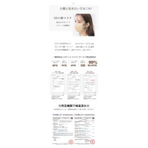 ★増量★52枚 冷感マスク 立体 不織布 3d...の詳細画像5