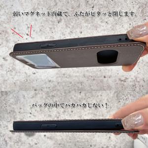 本革 窓付き手帳型ケース iphone16 i...の詳細画像5