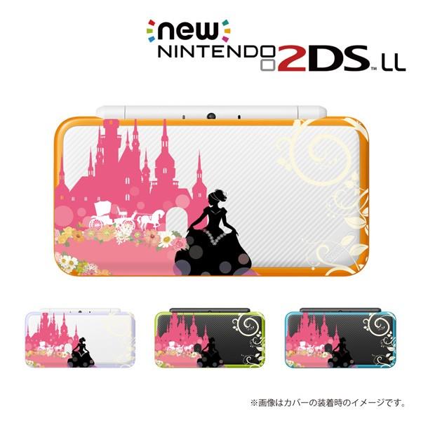 new NINTENDO 2DS LL カバー ケース ハード クリアデザインケース / シンデレラ...