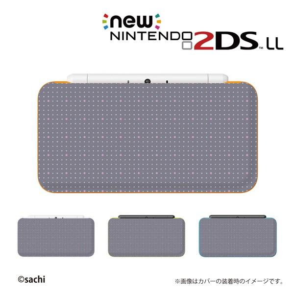 new NINTENDO 2DS LL カバー ケース ハード / かわいいGIRLS 6 ドット ...