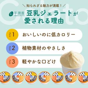 お中元 夏ギフト 豆乳 ジェラート 4個 セッ...の詳細画像5