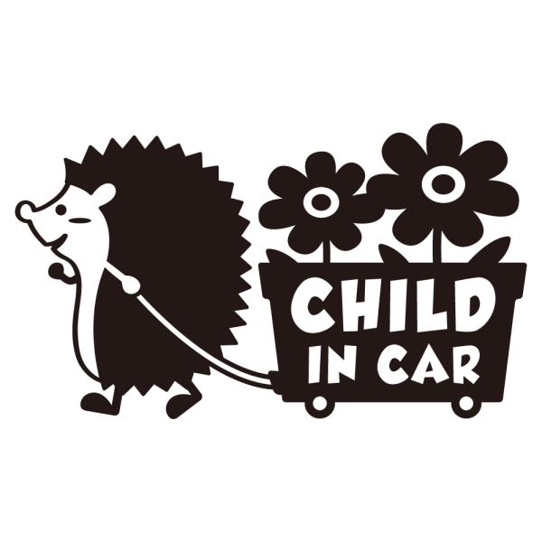 チャイルドインカー CHILD in car ステッカー　【シンプル版】 《カラー選べます》 No....