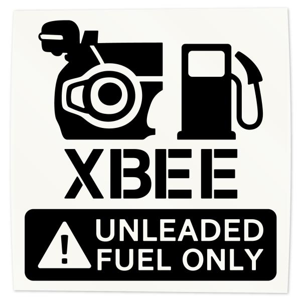 クロスビー XBEE 給油口ステッカー 日本製 カッティングステッカー 《色選べます》