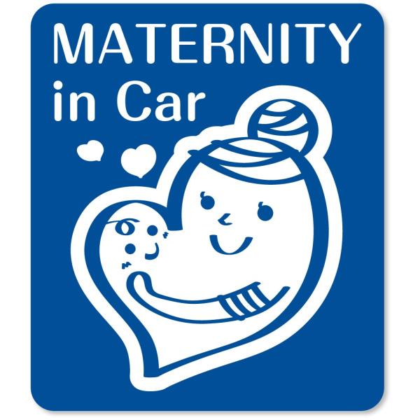 マタニティステッカー マタニティサイン 妊婦マーク 【マグネットタイプ】　D：MATERNITY i...