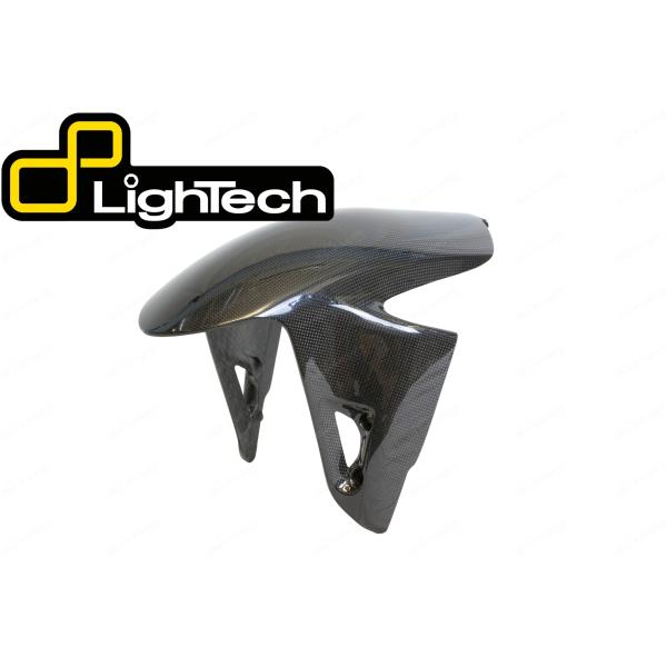 【正規輸入代理店】LighTech - ドライカーボン フロントマッドガード (艶あり) PANIG...