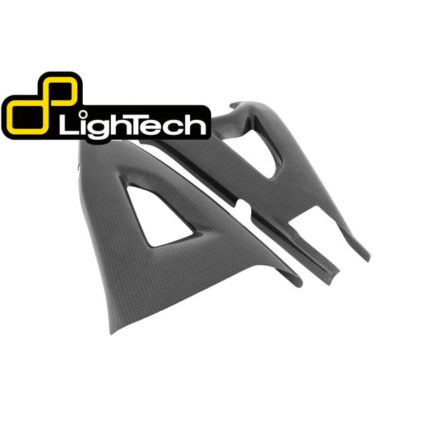 【国内在庫】LighTech - ドライカーボン スイングアームプロテクター (艶あり) ZX-10...