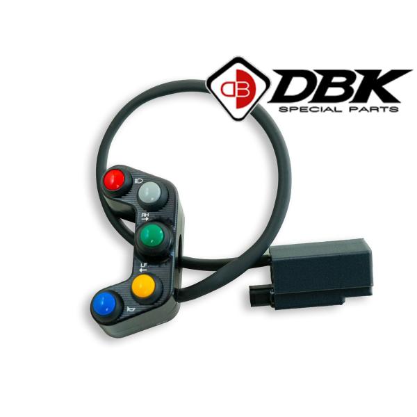 【国内在庫】DUCABIKE (DBK) - 8ボタン レーシングスイッチASSY (ストリート用)...