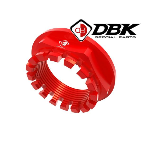 【国内在庫】DUCABIKE (DBK) - スプロケット側 リアアクスルナット レッド