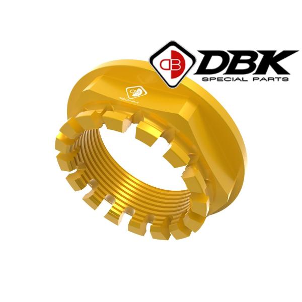 【正規輸入代理店】DUCABIKE (DBK) - スプロケット側 リアアクスルナット ゴールド