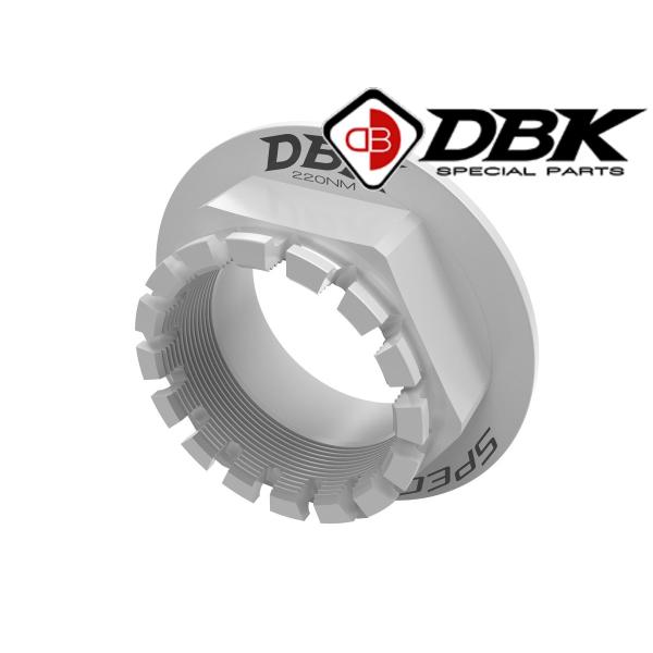 【正規輸入代理店】DUCABIKE (DBK) - 右側 リアアクスルナット シルバー